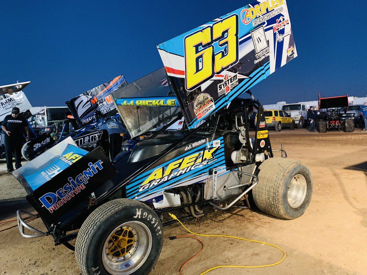 TheDirtNetwork's tweet photo. Last night’s 7th place finisher, JJ @hickleracing is one of several @LucasOilASCS National competitors racing at the #CopperClassic @ArizonaSpeedway https://t.co/KX1kmuGbPS
