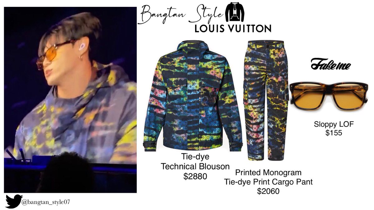 Louis Vuitton Monogram Tie-Dye Blouson