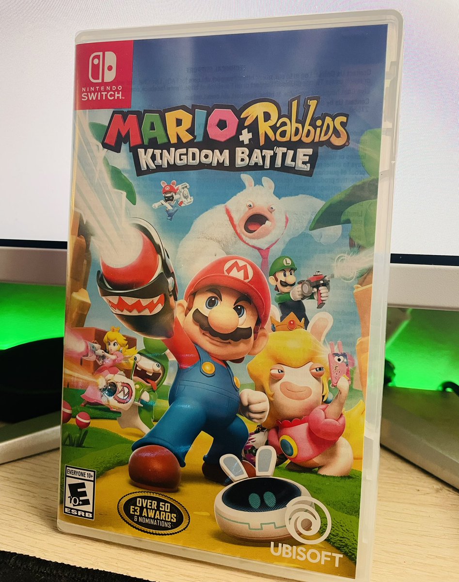 ✨GIVEAWAY✨

Starting off The holiday season with a giveaway of Mario Rabbids (Physical Edition🐰)

🎄All you have to do is like and Retweet and we will be picking the winner on December 1st🎄

#twitch #streamer #giveaway #mario #Nintendo
