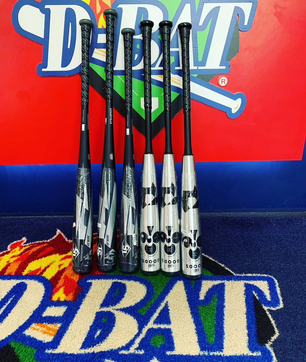 dbatswbham's tweet photo. @DeMarini The Goods and @sluggernation Solo have arrived.  Stop in and see us for your Christmas gifts! 

#dbat #dbatbham #demarini #louisvilleslugger #bats #Christmas #baseball #thegoods #solo #baseballfans https://t.co/CYC5pNbWki