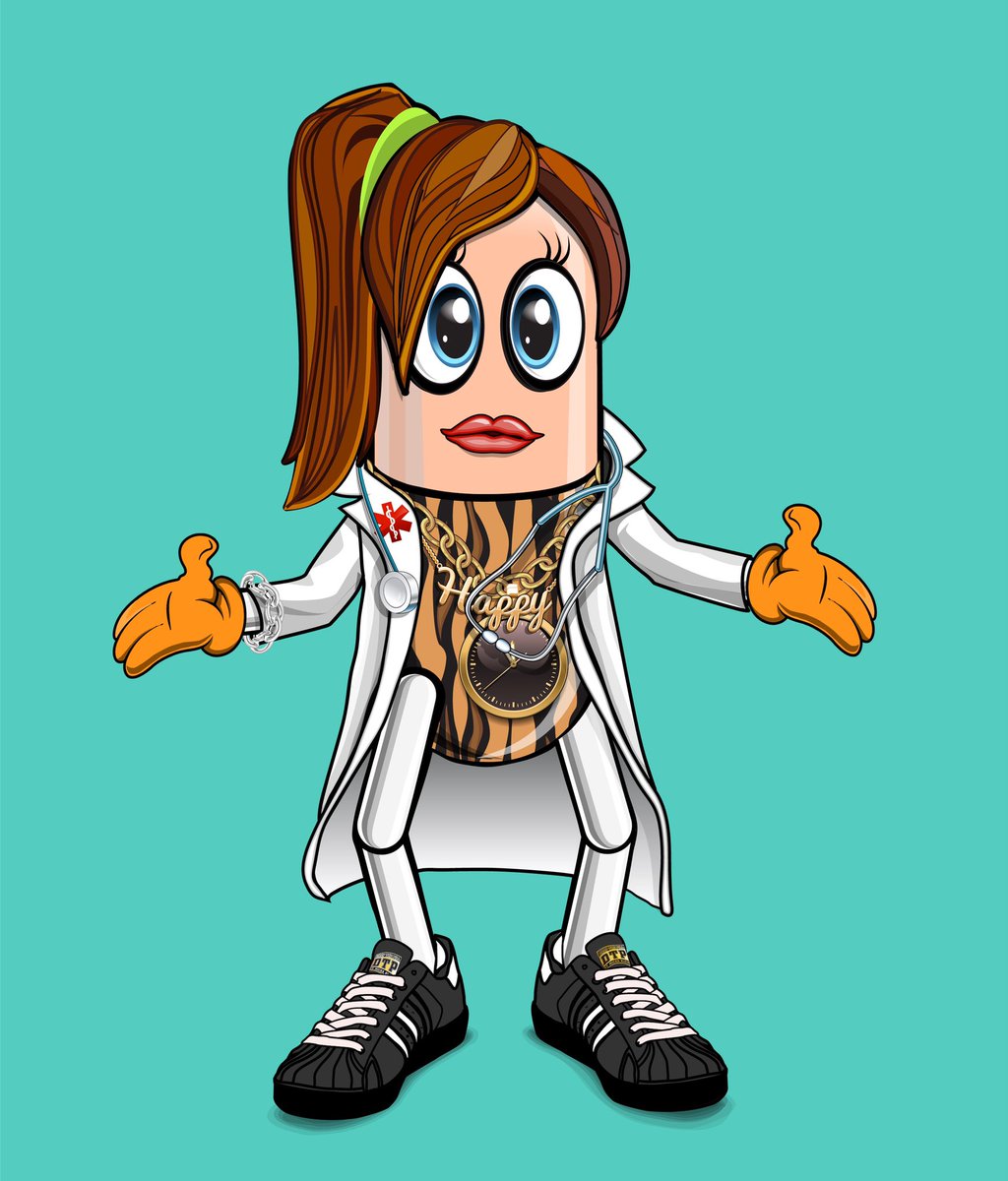 Disaste89061869's tweet photo. @NFTSpaghetti @MichaKlein1 Recognition for real art is growing. Why buy pixel art when you can by @TheCryptoPills with so much variety and details. For example my healthcare professionals. @HealthCareGov https://t.co/dSvMtz2KG6