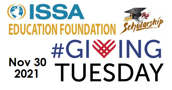 ISSAEdFund's tweet photo. It's #GivingTuesday and we'd like to encourage you to make your donation on our Facebook page since they'll be matching the first $2M - any amount is OK! Please make your donations early! https://t.co/uUPV49xO11 and click Donate! @ISSAINTL https://t.co/wIHqWpSTtt