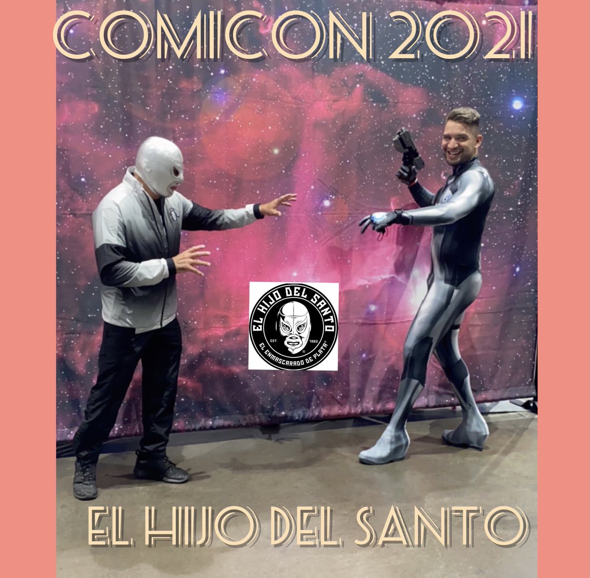 ElHijodelSanto's tweet photo. Gracias a todos nuestros amigos de @comic_con ¡Nos divertimos mucho! Los veo hoy, domingo 28 en el #booth2219 Gate C con mis amigos de @nuclearblastrecords
#comiccon #comicon2021 #comiconspecialedition #nuclearblast #music #tshirts #oficialmerch #comics #Elhijodelsanto https://t.co/ONQHq4Zn10