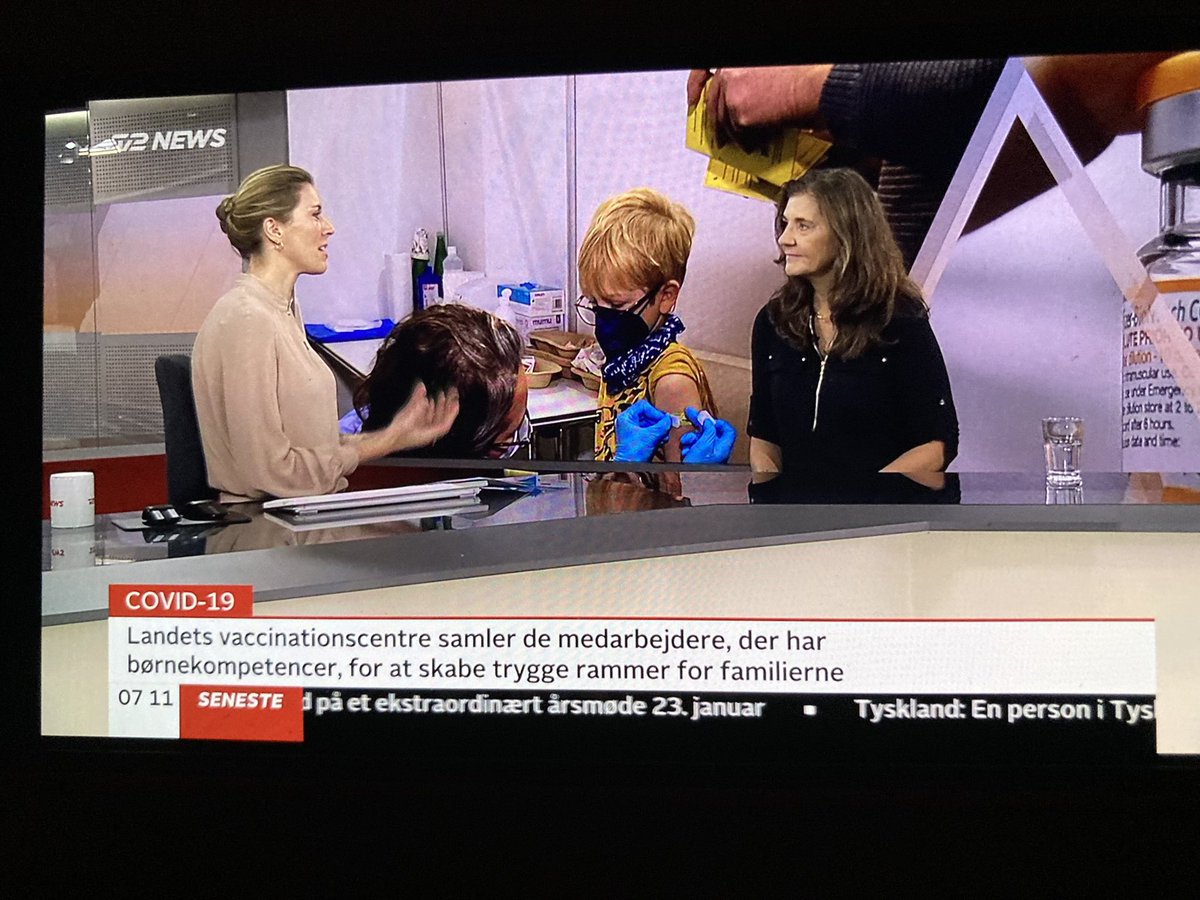 AgiCsonka's tweet photo. Man skal stå tidligt op for at forsvare børns ret til at blive inddraget i beslutningen om vaccination. Så det gør jeg gerne -  her i TV2 morgen nyhederne. https://t.co/IArFx70e5L