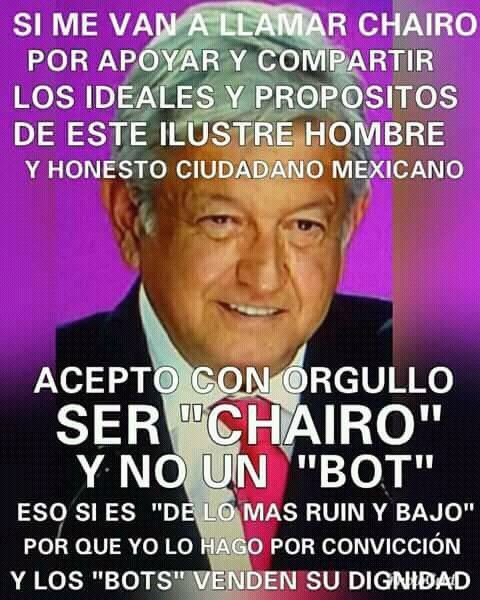 MachadoVayolet's tweet photo. @lopezobrador_ Es un orgullo tenerlo como presidente 💯👍🏻💕 https://t.co/urskPHPxVe
