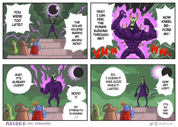 Arlokk the Atrocious 9

#webcomics #comics #funny #cartoon #art 