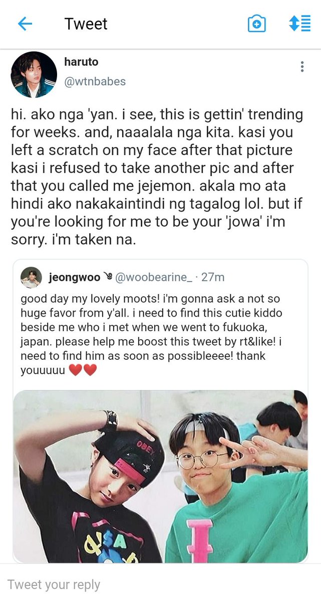 certifiedyoon's tweet photo. #HAJEONGWOO one tweet filo au ♡︎

[ #alifetimewithhjw #teulalaentry ] https://t.co/8krsn880HB