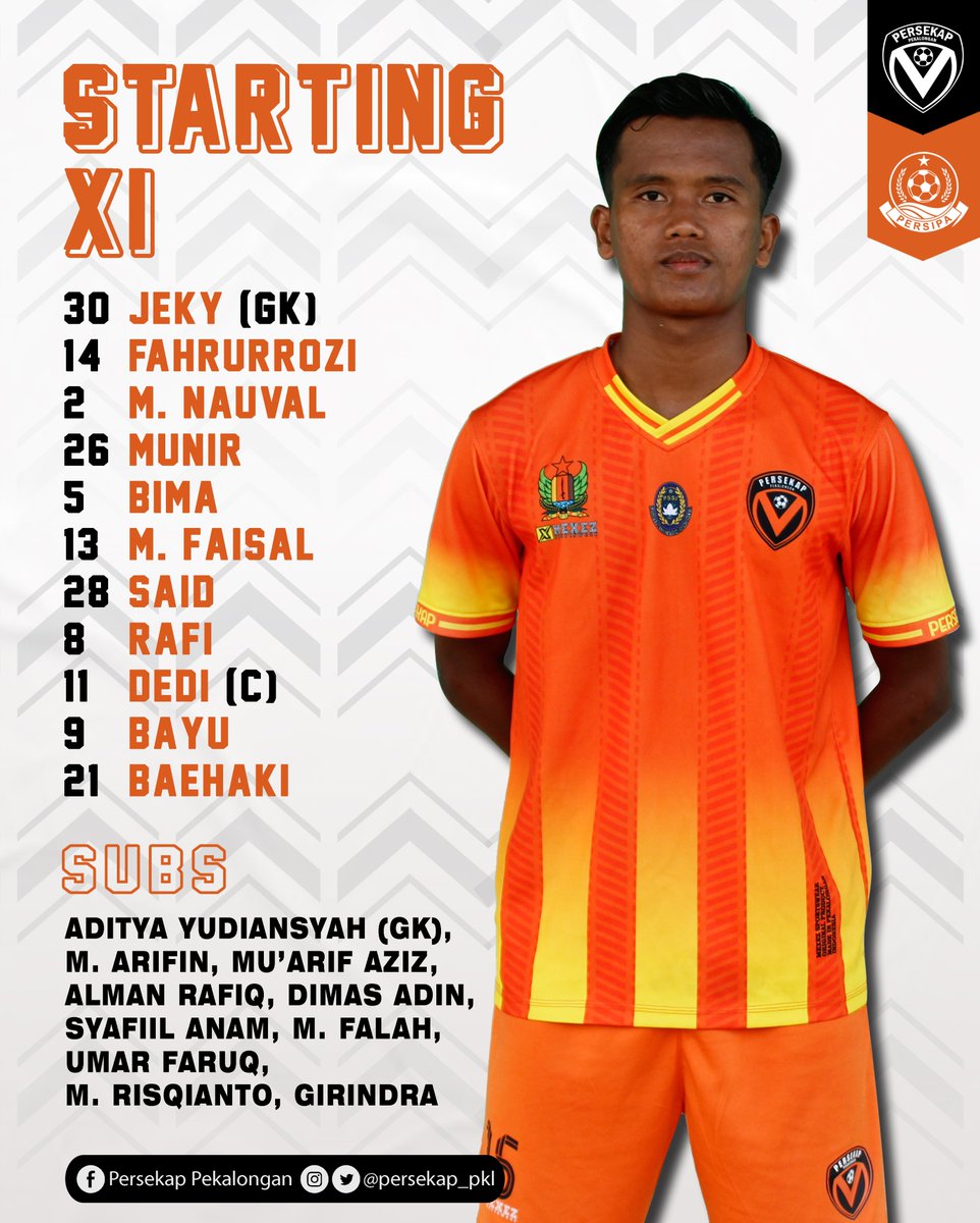 ⚔️𝐒𝐞𝐛𝐞𝐥𝐚𝐬 𝐩𝐞𝐫𝐭𝐚𝐦𝐚 𝐮𝐧𝐭𝐮𝐤 𝐦𝐞𝐧𝐠𝐡𝐚𝐝𝐚𝐩𝐢 𝐏𝐞𝐫𝐬𝐢𝐩𝐚 𝐏𝐚𝐭𝐢 𝐬𝐨𝐫𝐞 𝐡𝐚𝐫𝐢 𝐢𝐧𝐢 ⚔️

#PersekapYoi #PersekapPekalongan #Liga3Jateng