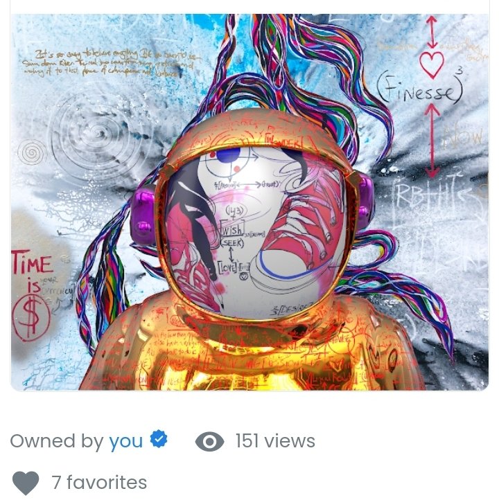 I needed some retail therapy after the news of Omicron dropping 🙄 so I'm stoked with my new piece by world-renowned artist Brendan Murphy <a href="/BMArt_33/">Brendan Murphy Art</a> 🥰

The @BoonjiProject has an awesome roadmap and I'm hoping to get a psychical art piece too by Brendan. Love it! #nftart #nfts