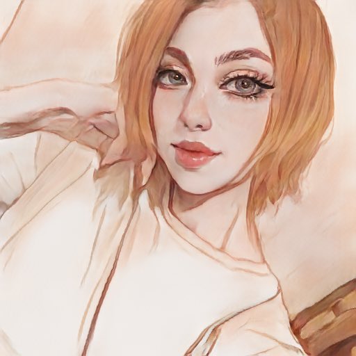 sowayou's tweet photo. Я, конечно, не такая, как на рисунке, но это… мило? И глаза красивые https://t.co/sVbeIH9pCN