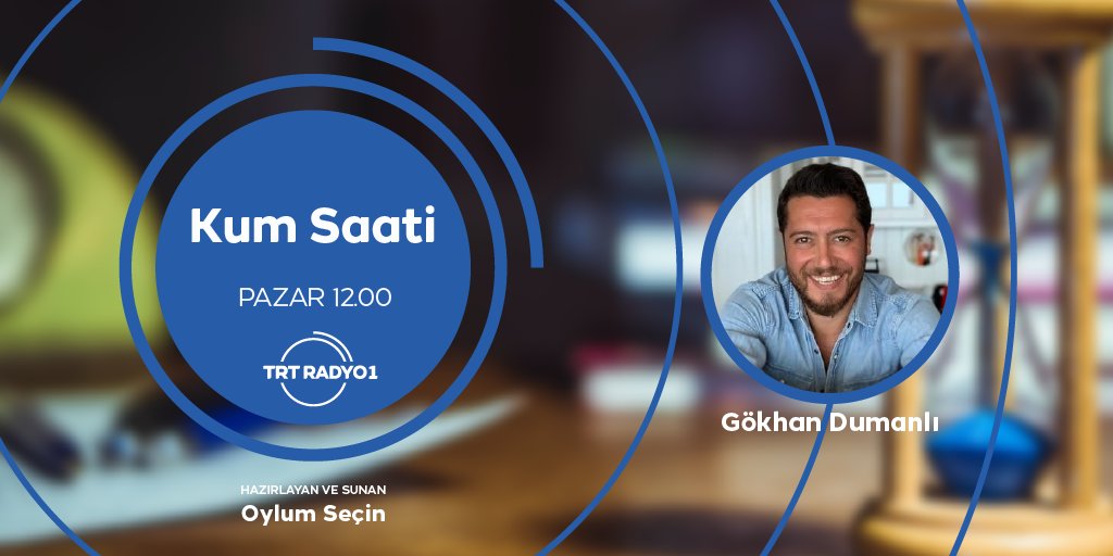 Bu Pazar Kum Saati'nin değerli konuğu, başarılı bir Yazar Eğitmen ve " Zarafet Akademisi" nin kurucusu Sevgili Gökhan Dumanlı <a href="/gokhandumanli/">Gökhan Dumanlı</a> ☺️👏👏👏 Keyifli sohbetimize bekleriz👍 <a href="/TRTistradyosu/">TRT İstanbul Radyosu</a> <a href="/TRTRadyo1/">TRT Radyo 1</a> <a href="/rdahmetakcakaya/">Ahmet AKÇAKAYA</a> <a href="/AliFuatGulmez/">Ali Fuat Gülmez</a> <a href="/goncagen/">Gonca Gürgen</a> <a href="/GuluserDilek/">Dilek Gülüser</a> <a href="/zarafetakademi/">Zarafet Akademi</a>