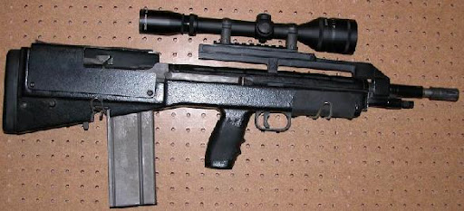 DocStrangelove2's tweet photo. Today's gun comes as an attempt at reinvigorating a time honored rifle. The AWC G2. The bullpup marksman's rifle built off the design of the M14 was designed and marketed as a weapon for LE and Government forces however it's insanely high price resulted in it's failure. https://t.co/BgSHjtK99E