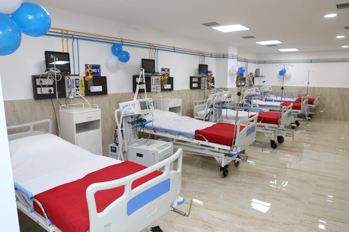 himantabiswa's tweet photo. Glad to inaugurate a 30-bed Pediatric ICU comprising 15 ICU beds &amp; 15 step down beds, a 30-bed COVID ICU &amp; Residential Faculty Quarters at Tezpur Medical College &amp; Hospital, Bihaguri, Sonitpur.

These facilities will significantly improve medical services rendered by TMCH. https://t.co/3NJ3QzTjDz