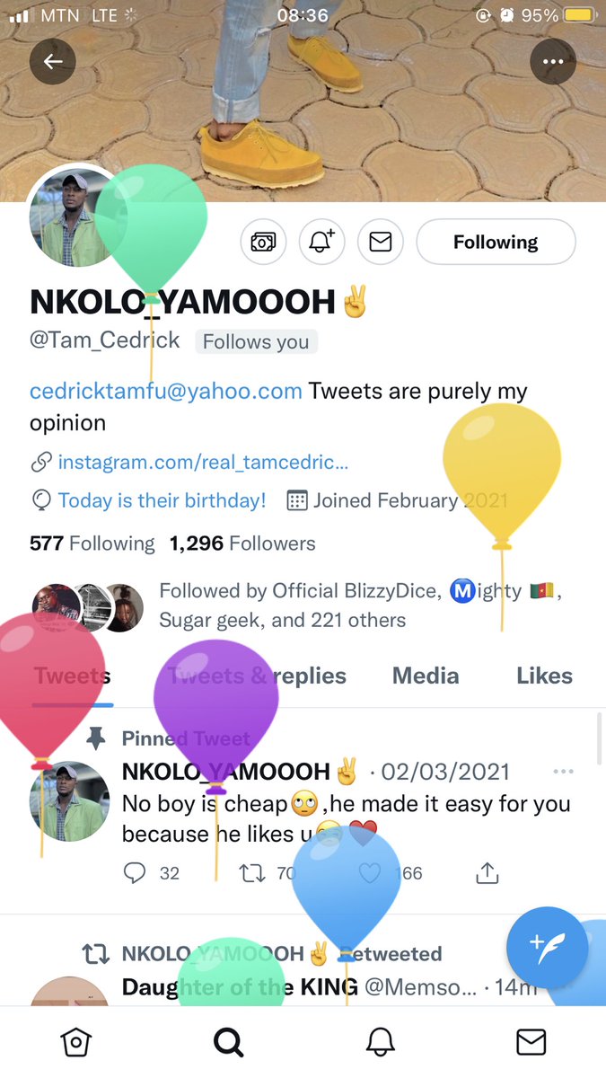 BEAUTYA85805144's tweet photo. Happy birthday sugar daddy ๐
@Tam_Cedrick
Chop kiss ๐
#rachelcosmetics
#TeamPerpsy https://t.co/pK0hwasPrl