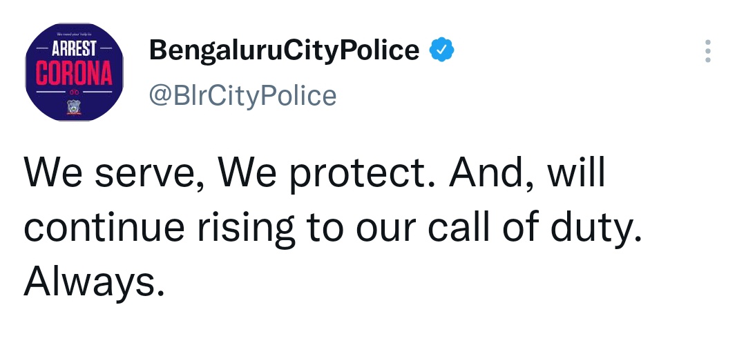 zoo_bear's tweet photo. Munawar Faruqi's show was cancelled because of 'Low &amp; Order problems'! 

Ironically, Motto of Bangalore Police is : 'We Serve, We Protect' https://t.co/8QstH3Aeas