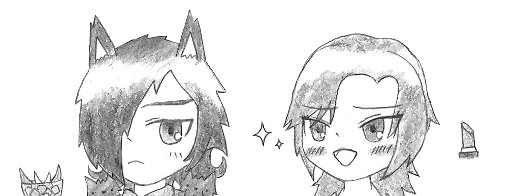 そういえば嶽章くんと麗士さんは同じ日に立ち絵登場だったね 