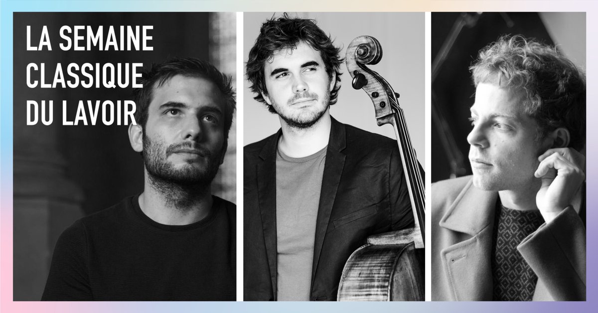 ClassiqueLavoir's tweet photo. Louis Rodde + Romain Louveau + Gwendal Giguelay / violoncelle et piano(s)
📅 : le 14 décembre à 20h15
👉 au Lavoir Moderne Parisien (Paris 18)
🎫Tarif/résa : 15 euros/12(réduit)/5(enfants)
Il reste des places : https://t.co/ofYqiZoAAS
@lm_parisien @Spedidam @mairie18paris https://t.co/g6slRsSGMb