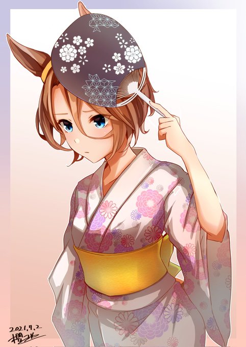 タイシンSSRサポカ記念再掲!!
照れタイシン😤
#ウマ娘 
