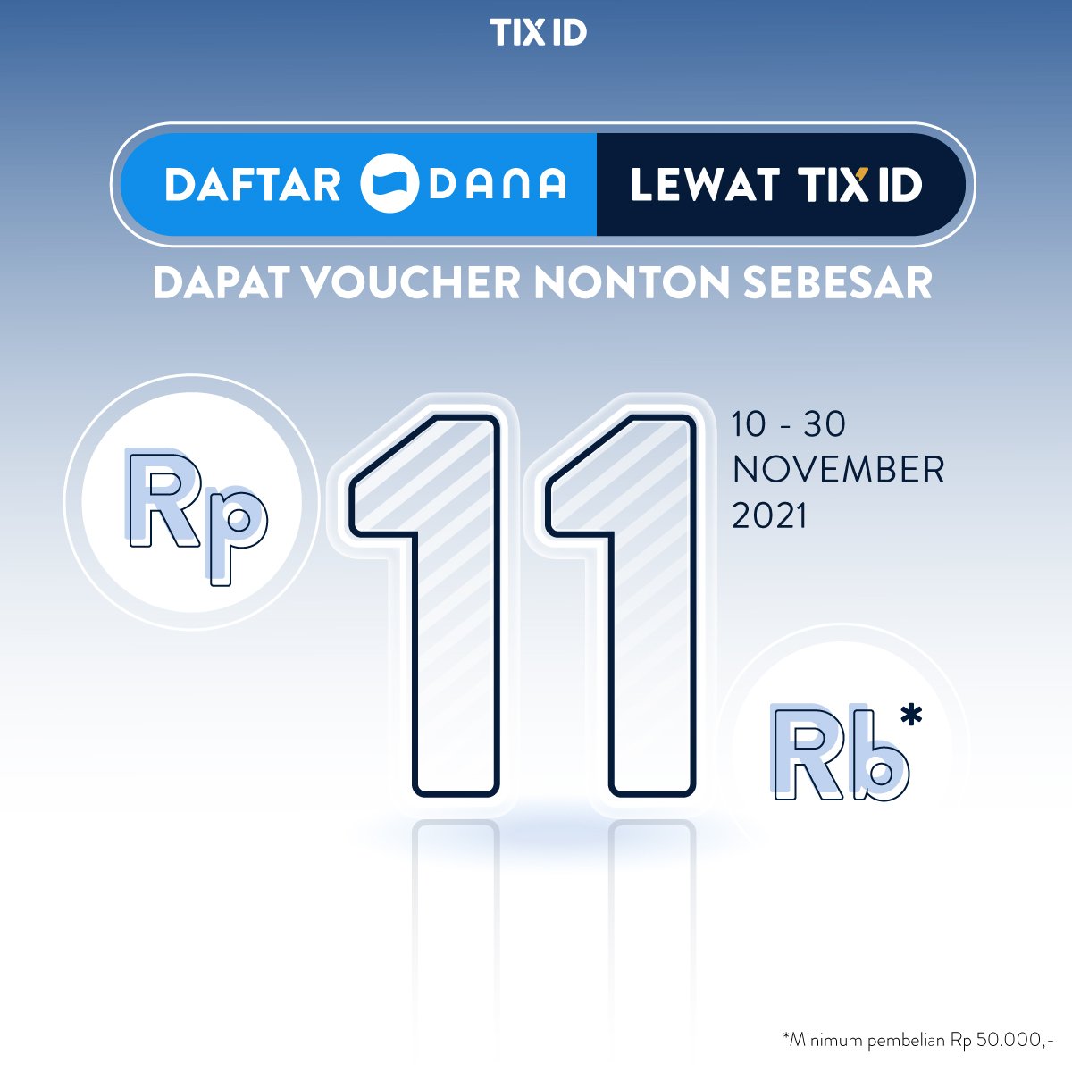 tix_id's tweet photo. Ada penawaran spesial untuk pengguna setia DANA dan TIX ID.  Mau tahu gimana caranya? Buka bannernya di aplikasi TIX ID dan jangan sampai kelewatan karena kuota hariannya terbatas. 
.
Follow @tix_id untuk info terupdate seputar film.
.
#TIXID #DANAID https://t.co/ZGPiiHaYab