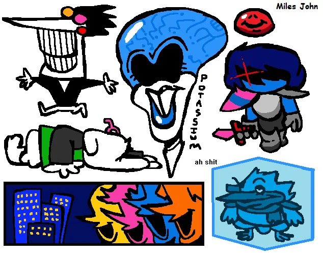 Deltarune doodles 