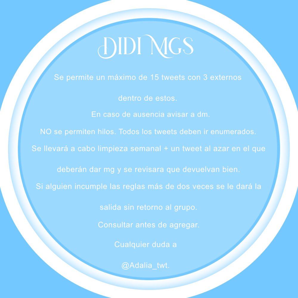 kirbycita's tweet photo. ★ — 𝐃IDI 𝐌G 🦢 

En mi grupo de mgs cuento con cupos libres por lo que estoy en busca de llenar estos. Si te interesa formar parte puedes dejar tu ★ 𝐂OMENTARIO o 𝐌G ★ para ser agregado al instante. 
Los rts ayudan muchísimo. https://t.co/49Cpflbdxw