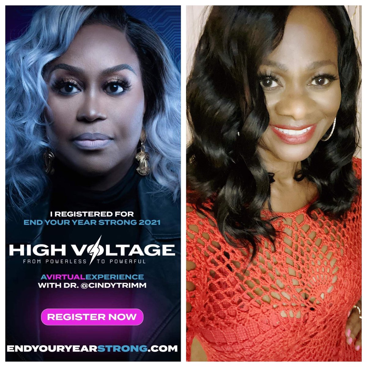 Looking forward to #EYYSHighVoltage #EYYS2021 with <a href="/cindytrimm/">Cindy Trimm</a>!!! Who else is coming?!?!💯💯💯💯💯