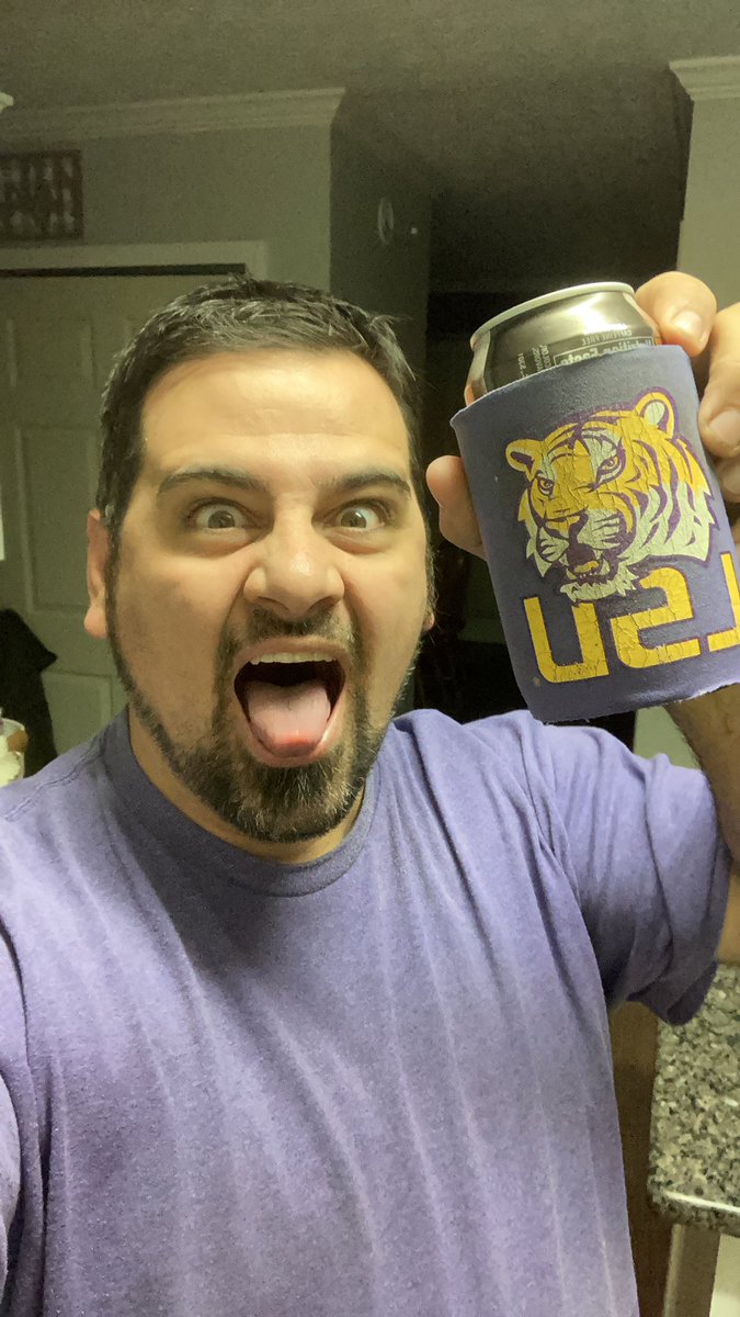 Here’s to bowl eligibility! <a href="/MattMoscona/">Matt Moscona</a> <a href="/TBob53/">T-Bob Hebert</a> #whiskeyandwine #LSU
