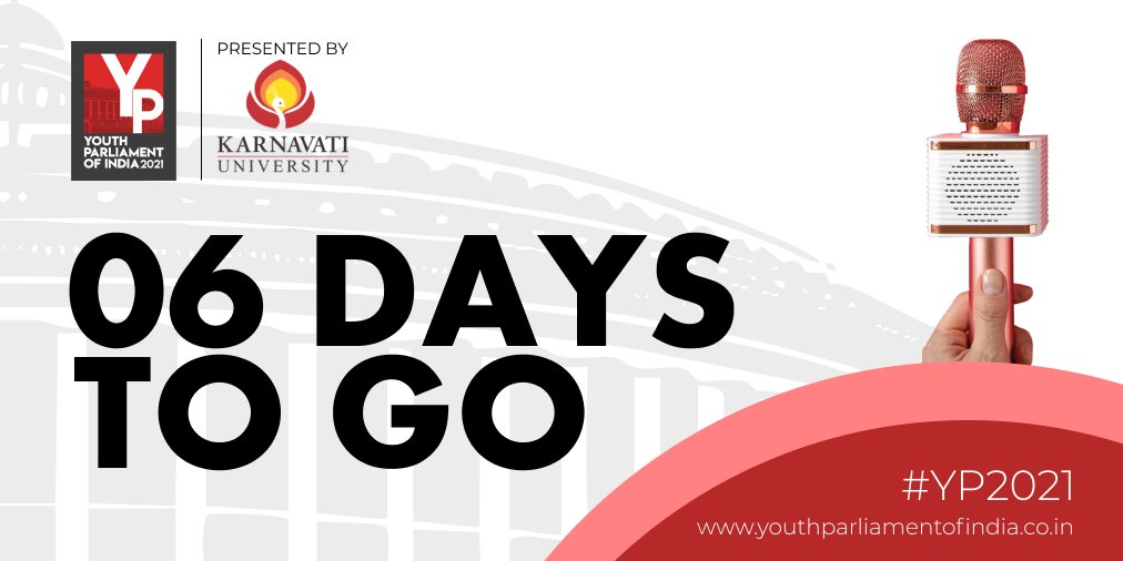 YPIndia_KU's tweet photo. 6 DAYS TO GO!
Youth Parliament 3.O
4th &5th December
#throwback #YP2021 #youthparliament2021 #yp3.0 #youthparliament2021
.
.
#sessions #parliamenthouse #debates #newpolitics #parliamenthill #indianpolitics #housesofparliament #instapolitics #parliamentsquare #politicstoday https://t.co/rr2mX1zma5
