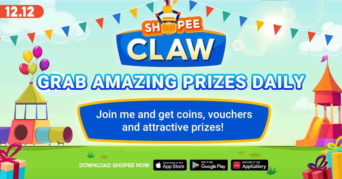 Grab Amazing Prizes Daily! Join me and get coins, vouchers &amp; attractive prizes!! shp.ee/aqfpz9dru3t
