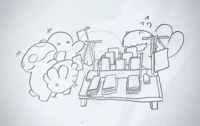 イベントの雰囲気が久しぶりすぎてテンテコを舞ってます 