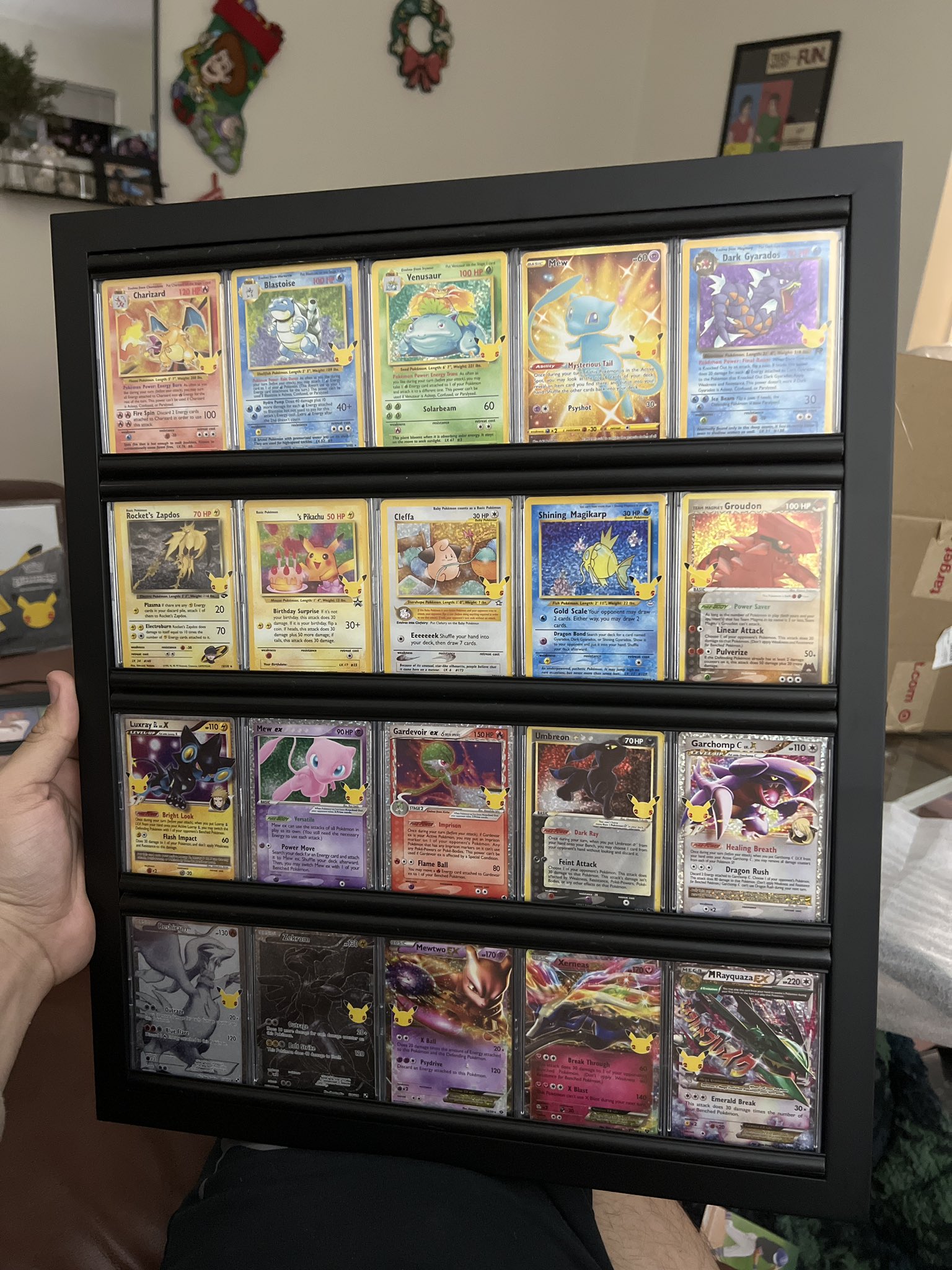 Trading card cheap frame michaels