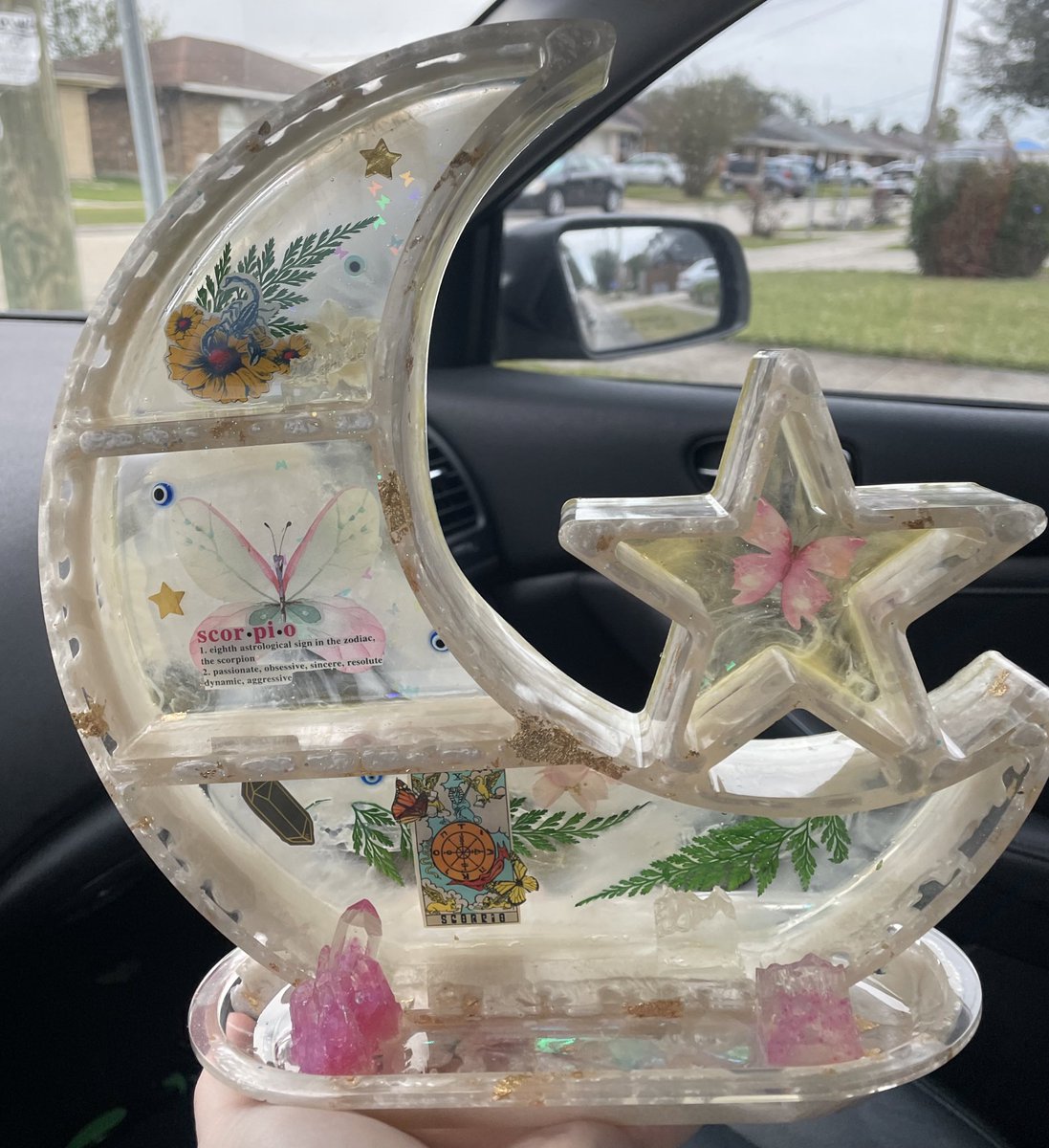 Custom crystal shelf 🌙✨