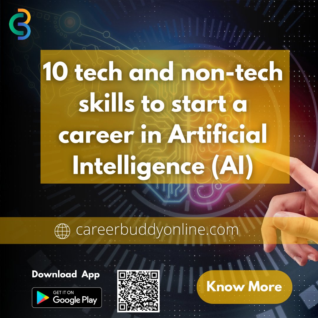 careerbuddy_onl's tweet photo. 1. Programming
2. Statistics
3. Data modeling
4. Understanding Unix tools
Non-tech skills
1. Communication
2. Collaboration
3. Marketing
#datascientist #engineering #coder #nontechjobs #communicationskills #collaboration #ProPMO #Careerbuddyonline #ProPMOservices #ProSki https://t.co/FJm0Zd98bY