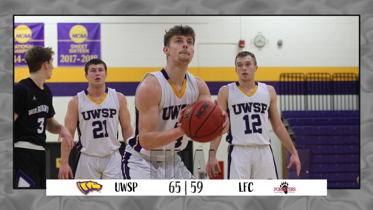 #Pointers win in the Dells! <a href="/PointersMBB/">UW-Stevens Point Men’s Basketball🏀</a>