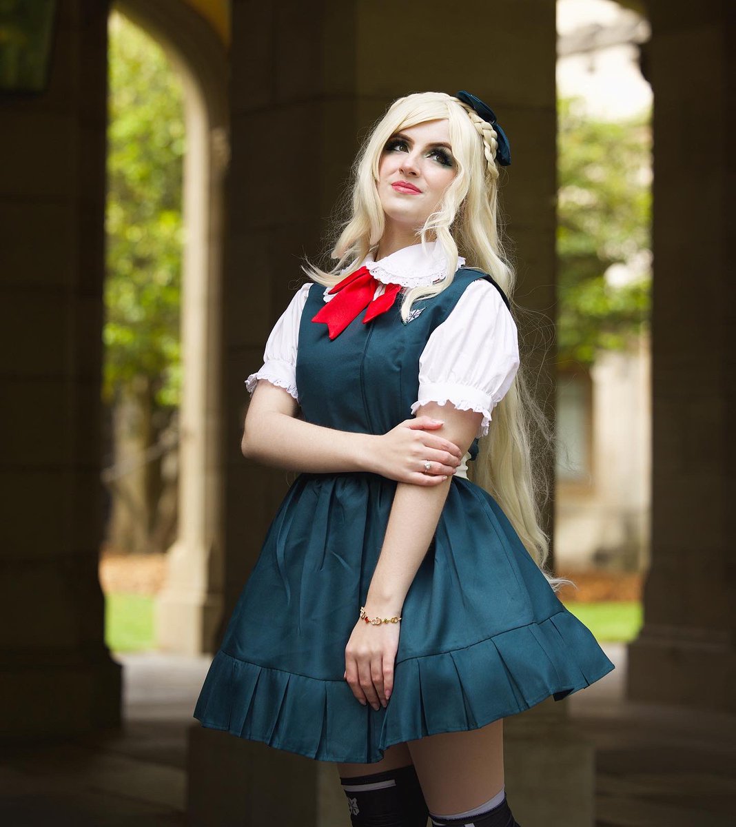 TheGemCosplay's tweet photo. Happy 10th anniversary to Danganronpa! So glad I found this series, it's one of my absolute favs. And I adore cosplaying from it so here are my danganronpa cosplays! #DR10th2021 https://t.co/pp8rvl6Av8