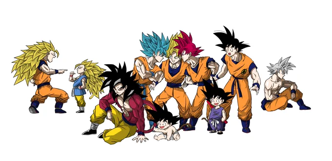 ドラゴンボール絵描きの方とたくさん繋がりたいので反応してくれると嬉しいです。
これは前オリジナルで書いた孫悟空軍団。
#絵師さんと繋がりたい #イラスト好きな人と繋がりたい #ドラゴンボール #DragonBall 