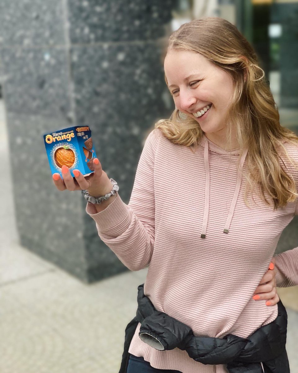 kelseyisawkward's tweet photo. Am I sponsored by Terry’s Chocolate Orange? I will leave that up to you to decide. One thing I know for sure is you can learn all about the history of Terry’s by joining my twitch stream every week. We stan chocolate fruit here. https://t.co/BoW2JHET1O https://t.co/8Nx3eHnc1R