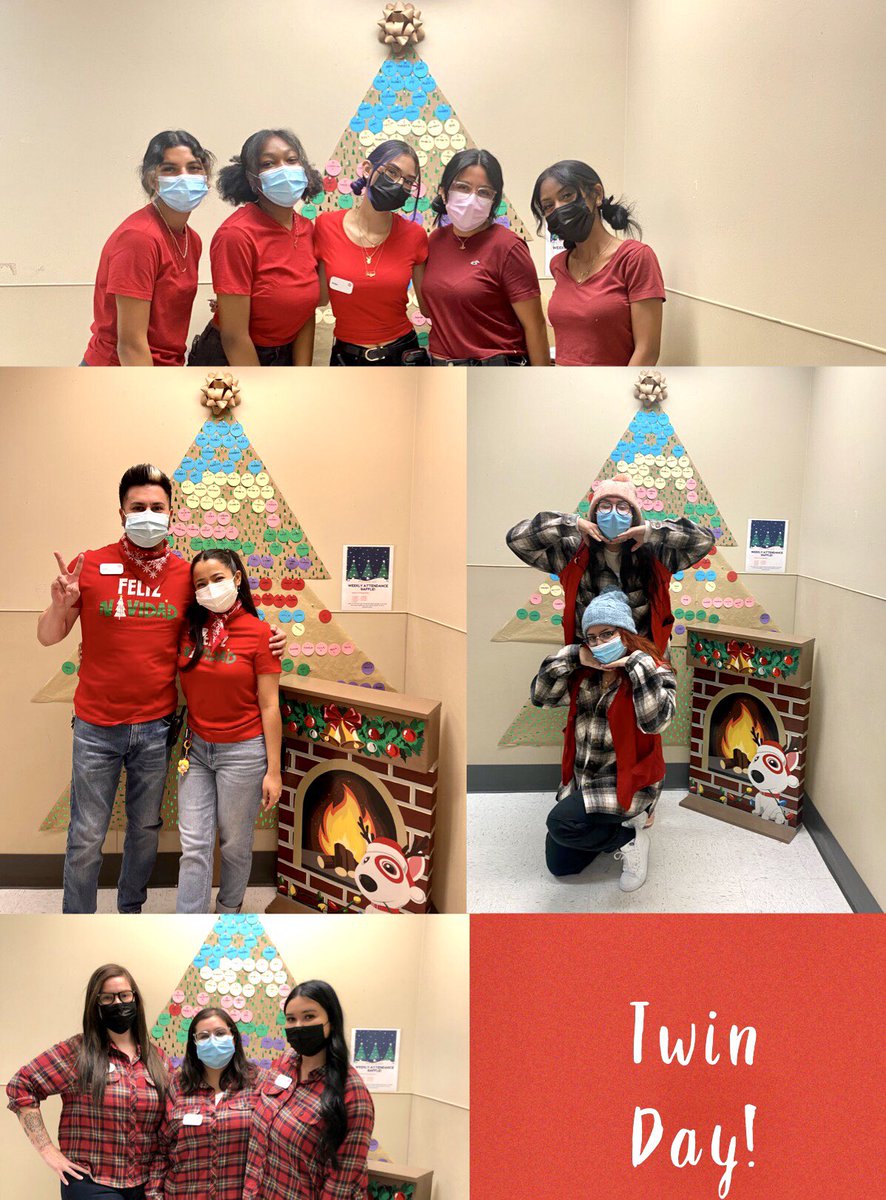 The team is loving Spirit Week! We had so much fun today with Twin Day!!
#T2319 #worksomewhereyoulove #wearetarget ♥️♥️♥️