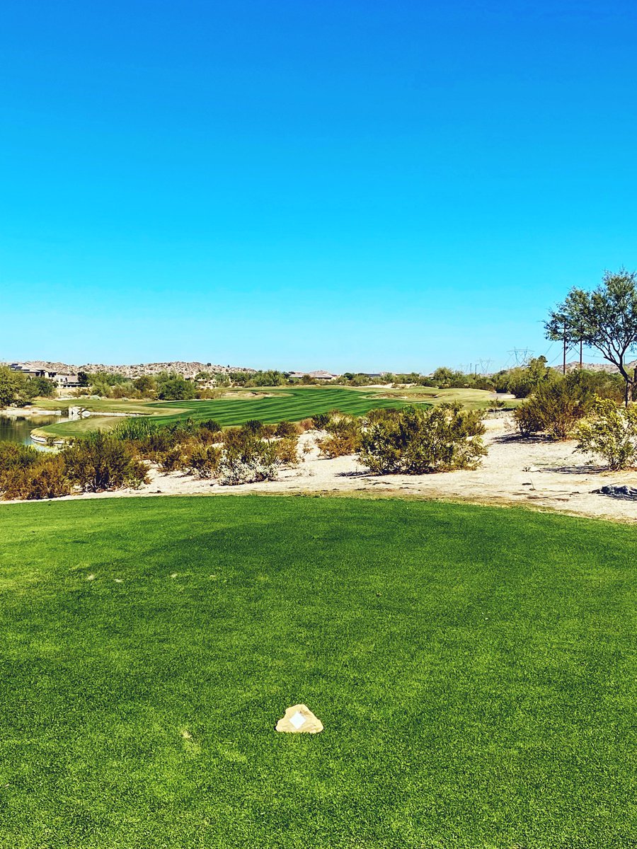 GolfObsessed's tweet photo. Played the Golf Club at Estrella today. Nice course! Just being in shorts and sunshine was a pleasure. https://t.co/FgxOftoTk7