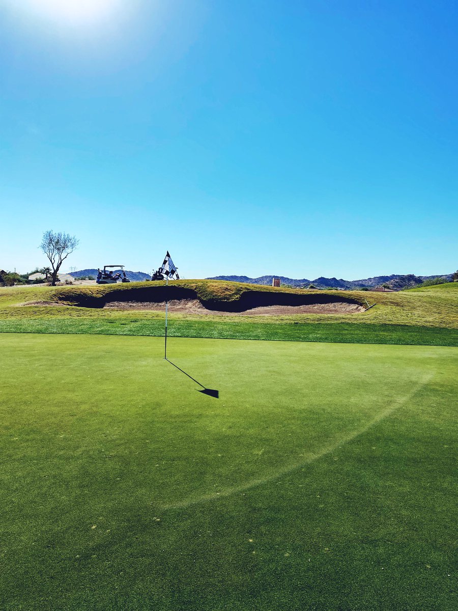 GolfObsessed's tweet photo. Played the Golf Club at Estrella today. Nice course! Just being in shorts and sunshine was a pleasure. https://t.co/FgxOftoTk7