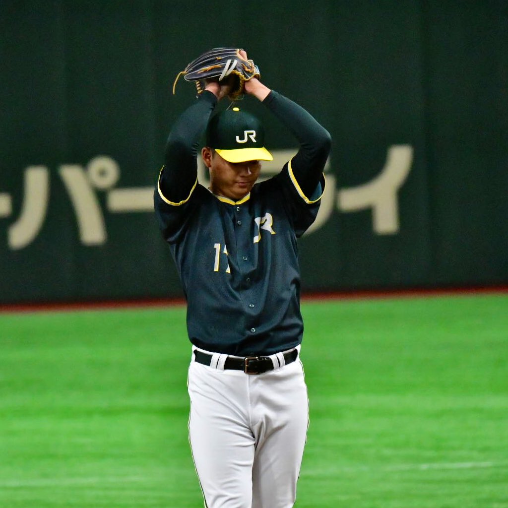 ryu_bb05's tweet photo. ［11/28 都市対抗野球］
JR東日本東北
#17 竹本祐瑛
（八戸西高ー駒澤大）

都市対抗開幕戦のマウンドで力投！
全国の舞台で活躍する姿観られて嬉しいよ…

#都市対抗野球 #JR東日本東北 https://t.co/5HUw4z4Sqe