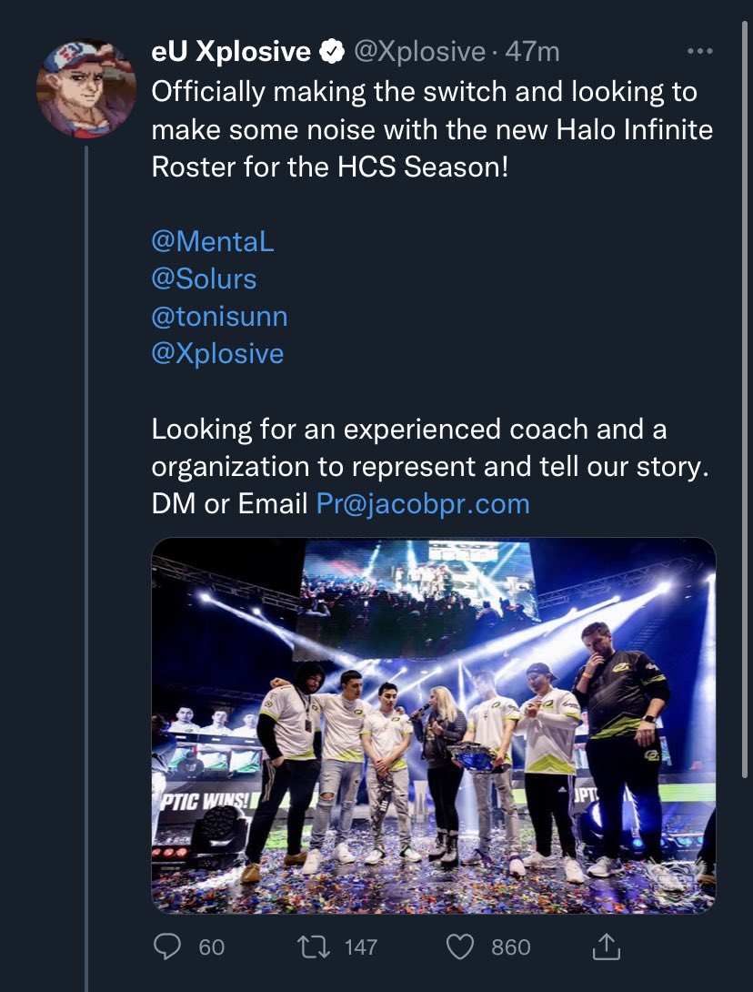 HCS Intel on Twitter "//🚨Gears of War legends Xplosive, MentaL