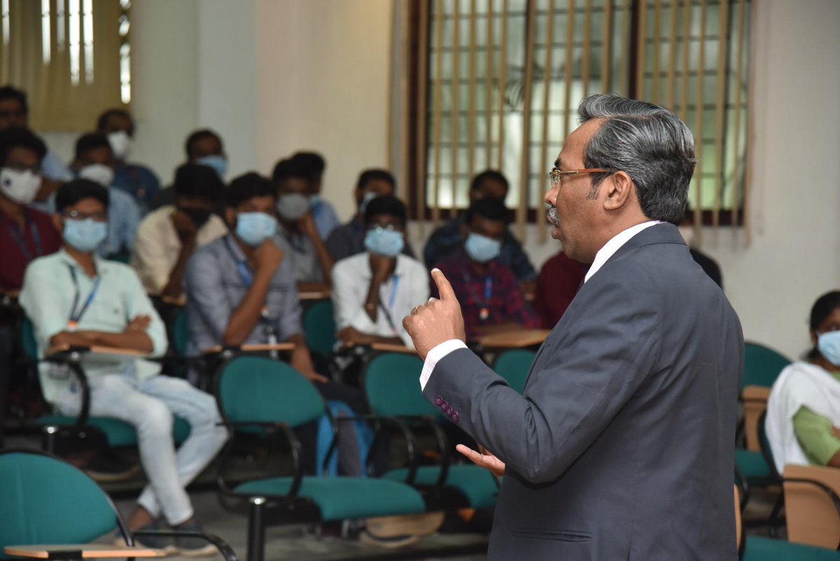 KCTOfficial's tweet photo. The Dept of #AutomobileEngineering conducted a #CareerGuidance and #SkillEnhancementprogram on 25 Nov 2021. The Speaker KVJ. Prof. Dr. R. Ganesan, Founder & Chairman, #NFED, #NBFF and #CRT highlighted on goal setting, skill enhancement,decision making and career selection. https://t.co/5uzEuxBvu1
