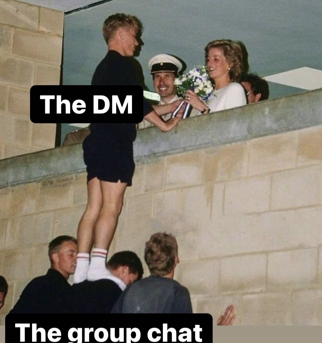 robhaze's tweet image. Sometimes it takes the whole squad