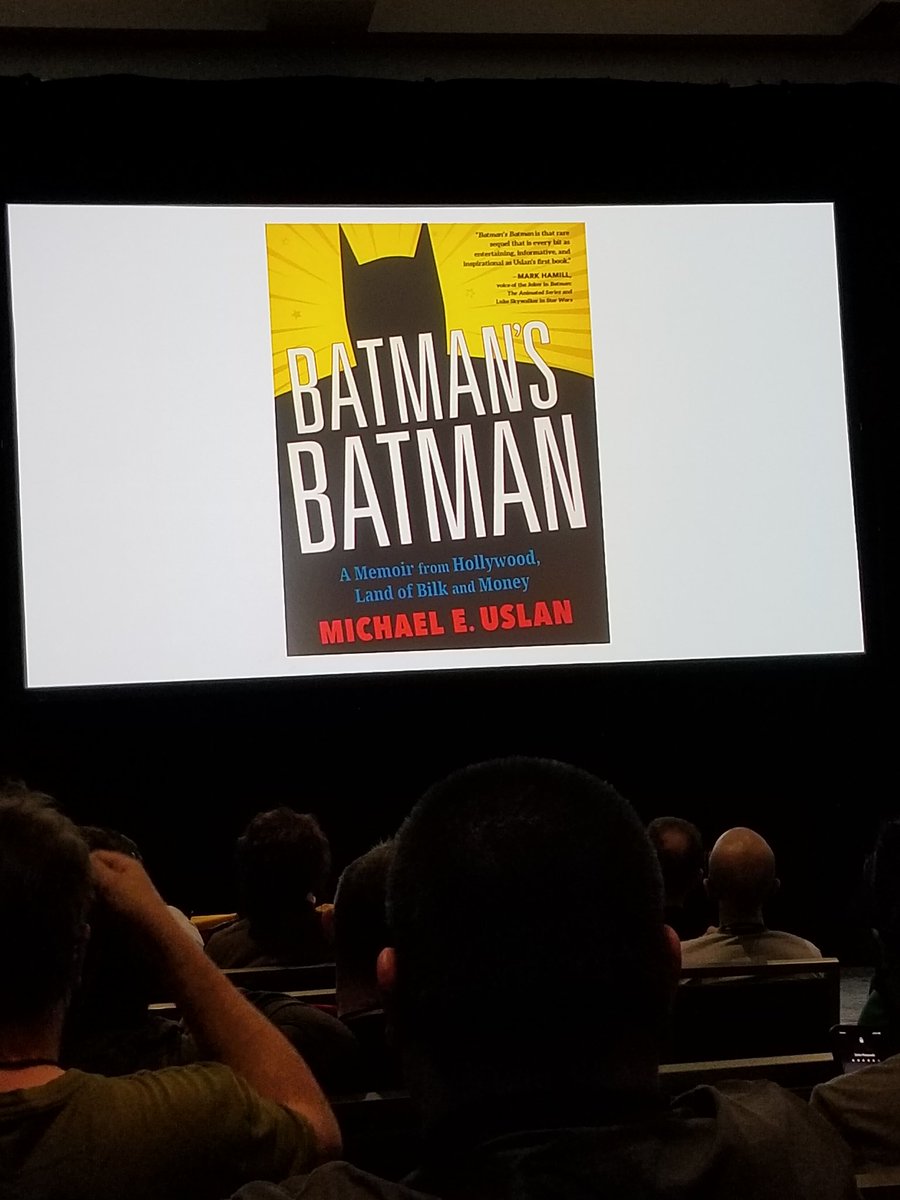 sdbatman66's tweet photo. #CCSE21 #CCSE #darkknightsanddaydreams #michaeluslan's story of how he saved #Batman is coming to Broadway. #DavidBaxter #BobNeaderlander are making it happen. Moderated by the coolest guy in the biz @SuperPRGuy 
#GoBlue ! https://t.co/9bhRZAzjtp