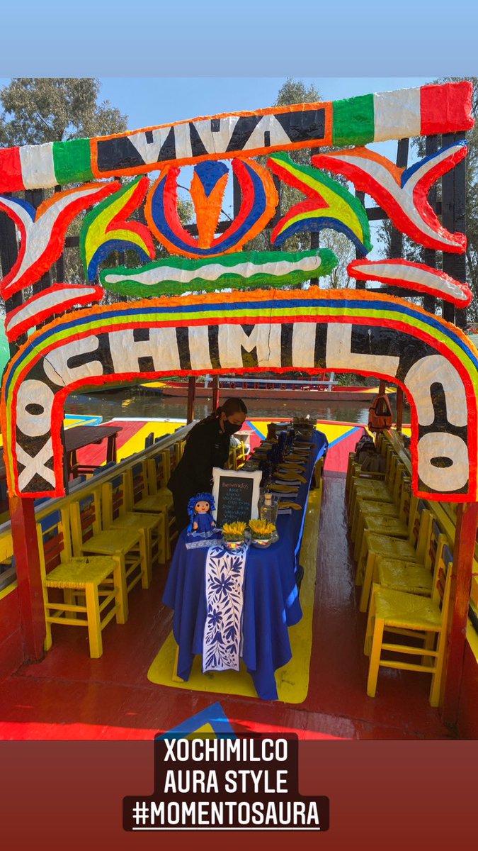 gracielamontano's tweet photo. Experiencia en Xochimilco al más puro estilo Aura vía Alex Rybin para un grupo de Rusia . Gracias Alexsander Dubas de Latvia, escritor de "Moments of Happiness" por compartir #momentosaura 🤩 #chefambassador #auraexperience 🇲🇽👩🏻‍🍳 https://t.co/pNu7MYEO5W