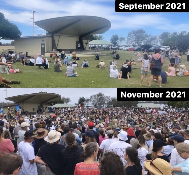 EthanTOTT's tweet photo. BALLINA! — Take a look at the HUGE increase in protest numbers for the region since the last #MMAMV event! 😮
https://t.co/aZr4WjW6iC
#MillionsMarch https://t.co/EeyFM82Wm5