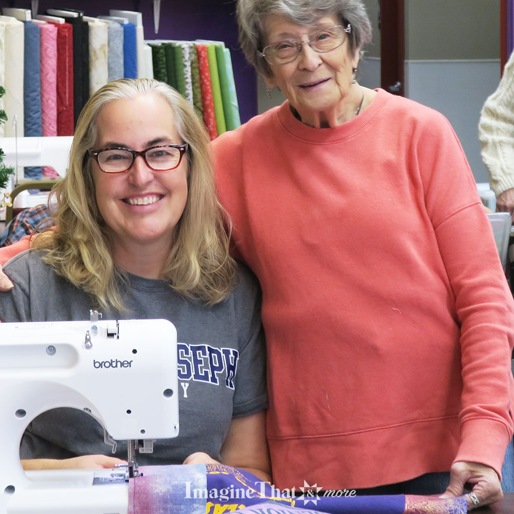 ImagineThatShop's tweet image. We have a little quilt &amp;amp; sewing  shop in Cleveland Ohio.  We have space 2 spread out, machines to use, &amp;amp; seating areas to knit, crochet, &amp;amp; weave.  Come spend time w/ friends, let's explore our talents &amp;amp; hangout a while.  

Even if it's only here on Twitter. 😉