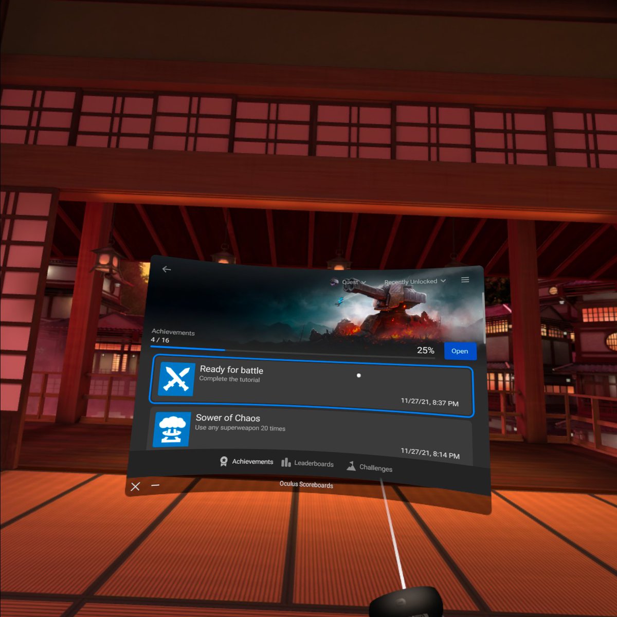 xlabdigitalXD's tweet photo. testing some final features with the #Oculus sdk
leaderboard ✅
achievements ✅
Quest release update coming soon!!
Big PCVR post release updates coming soon!!
https://t.co/KvPFZKG7uF
#VR #VirtualReality #OculusQuest2 #indiedev #VRContentCreators #VRStreamers #followerpower https://t.co/sw7kk2MfK6