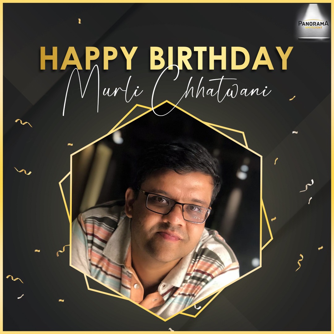 Panorama_SL's tweet photo. Happy Birthday to @murli_sonu.🎂
@Panorama_SL team wishes you a fun, smiling, and exciting birthday. 

May there be many more successful years in your life! Have a great year ahead!✨

#PanoramaSpotlight #HappyBirthdayMurliChhatwani #HappyBirthday #BirthdayPost #BirthdayWish https://t.co/9kOxia8ExL